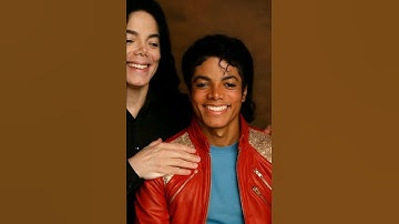 Michael meets Michael. #michaeljackson #mj #humannature #youtubeshorts #thriller #ai #aianimation