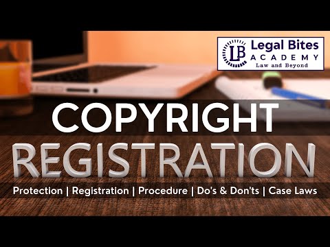 Registration of Copyright