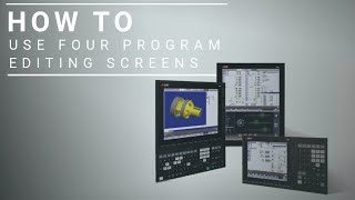 Famous Mitsubishi CNC - M8 Series - How To - Four Program Editing Screens Profile