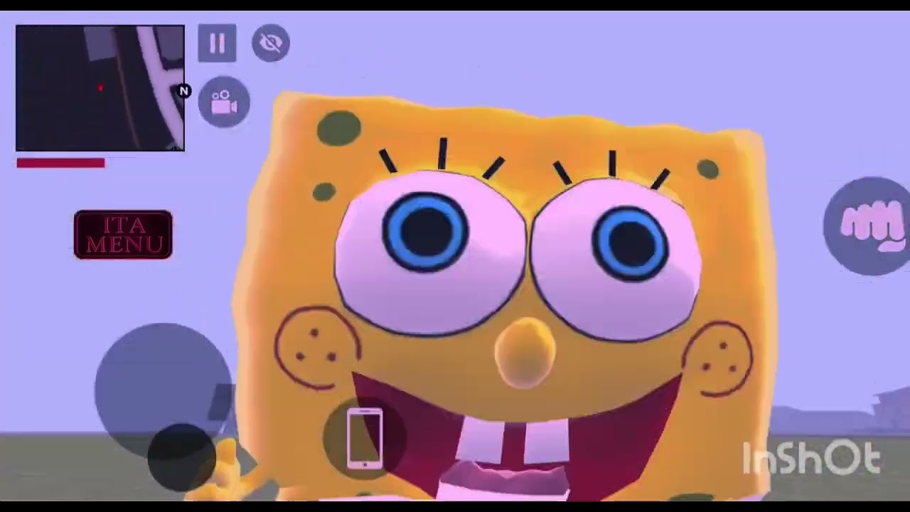 Sponge bob പ്രേതം shinchan നെ ആക്രമിച്ചു  😱