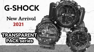 G-SHOCK NEW ARRIVAL 2021 TRANSPARENT PACK SERIES