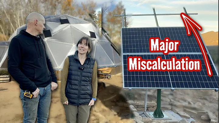 We Made a HUGE Mistake with our Solar Panels | Off-Grid Greenhouse