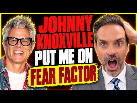 I Met Johnny Knoxville And Did A Fear Factor Challenge!