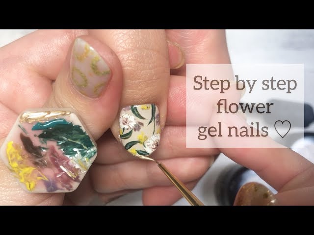 妹にフラワーネイル【 flower nail】