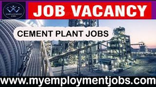 Cement Plant job Vacancy  & Kwang sung breaks India Job Openings | Chennai TN