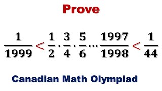 Math Olympiad | Canadian Math Olympiad Question | Algebra Challenge | Learn Tricks | Inequality