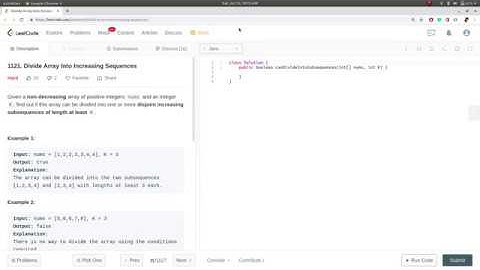 Divide Array Into Increasing Sequences