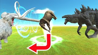 Elephant's Evolution Journey To Become Mammoth Then Fight With Zilla Monster [ARBS]