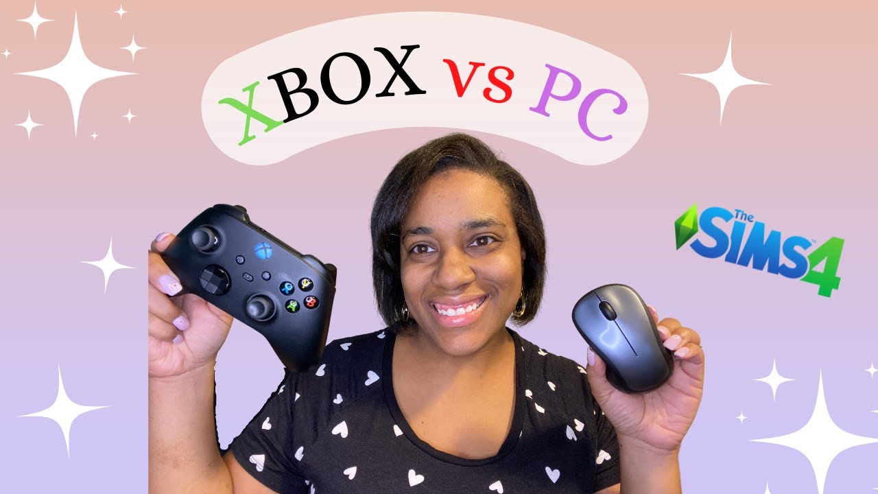 OMG .. Sims 4 on PC!!!! Xbox vs PC | Console vs PC | Sims 4 gameplay | Mods, CC, Gameplay Oh My!!