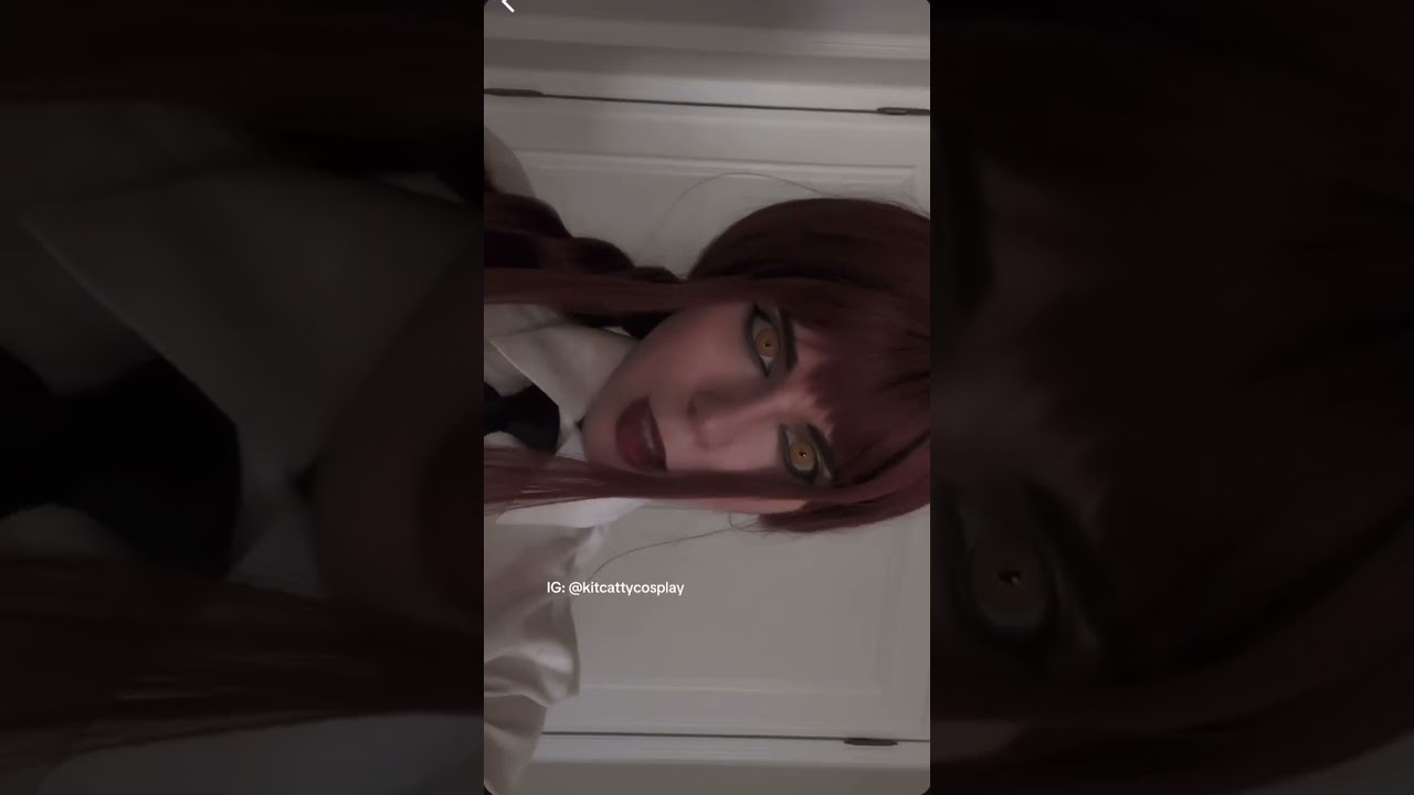 HI BBYSSS #cosplay #makima #chainsawman #anime #animegirl #animeedit #animeshorts #cosplayer