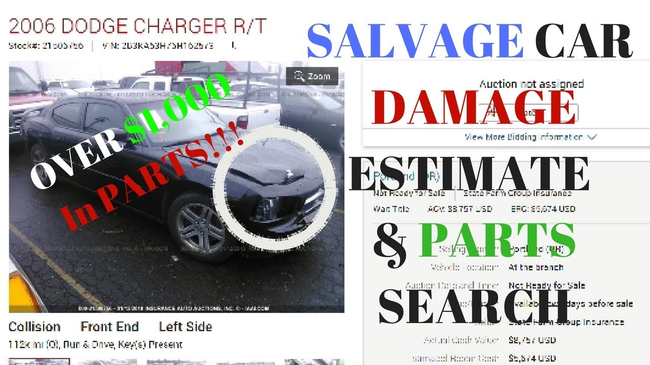 Salvage Cars For Sale - Insurance Auction Prices