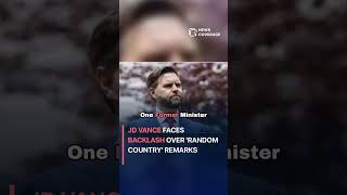 JD Vance Faces Backlash Over 'Random Country' Remarks #politics