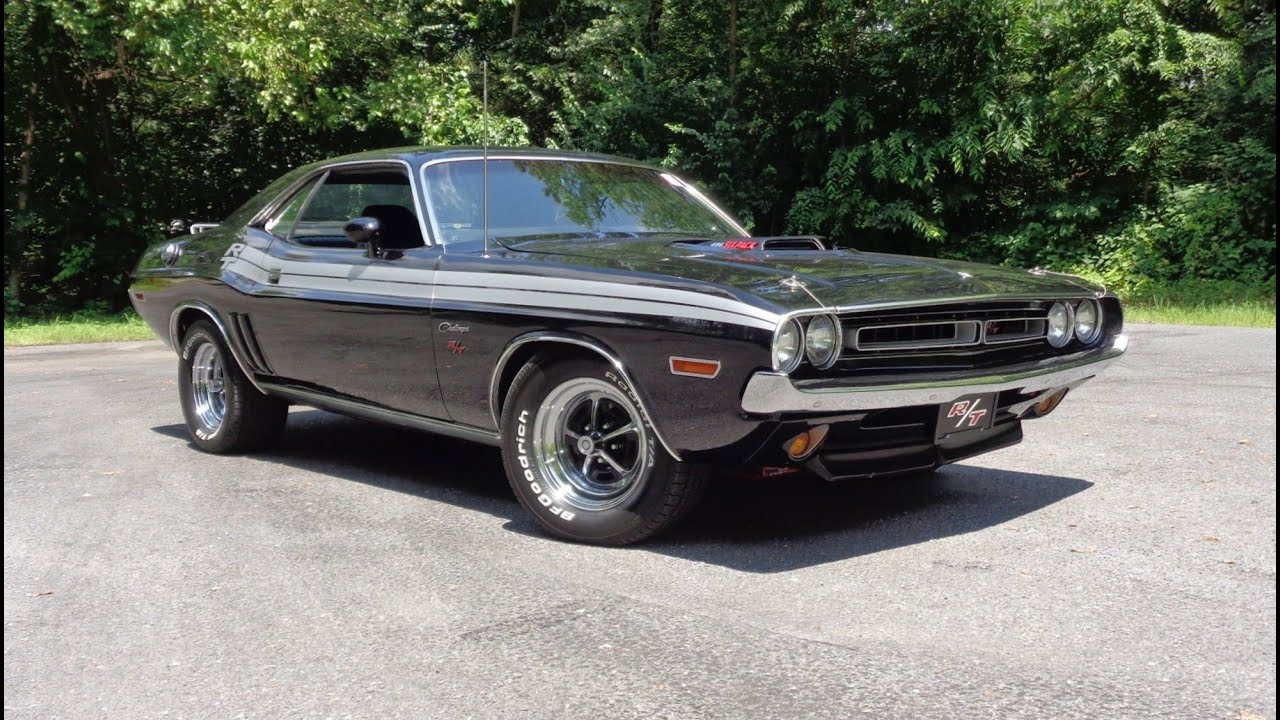 ВАУ, КАК БЫСТРО! Dodge Challenger RT R/T 1971 года выпуска, 496 CI V8, 4-ступенчатая коробка пере...