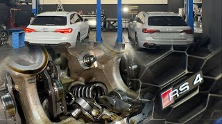 Two Audi RS4's B9 , different mileage , same issues . What can happen if the rocker arm fails ?