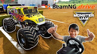 Epic BeamNG.drive Monster Jam Stunts You Can't Miss!