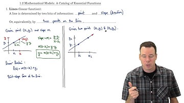 Math150/151 Section 1.2 - Essential Functions (1 of 4)