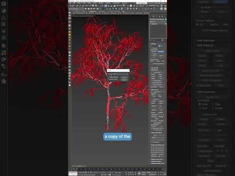 How to quickly add snow to 3D trees and other objects in 3ds Max (ITOOSOFT)