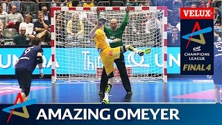 Omeyer with an incredible double save | Semi-final | VELUX EHF FINAL4 2016