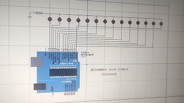 counter yürüyen ışık devresi