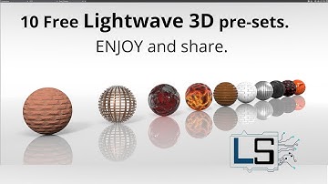 Lightwave 3D 2020 FREE Random Pre-sets textures