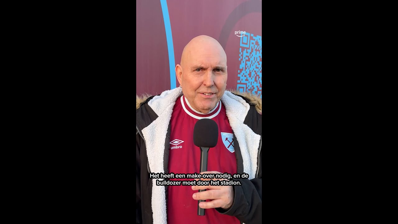 De West Ham-fans hebben een duidelijke mening..🗣️
