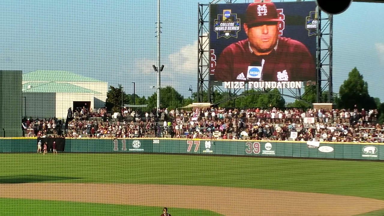 Mississippi State Baseball National Championship Ceremony 2021@ DNF ...