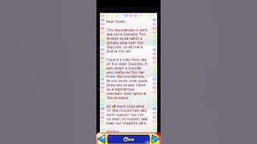 I got a Chuzzle letter from Spooky! 😁 080723