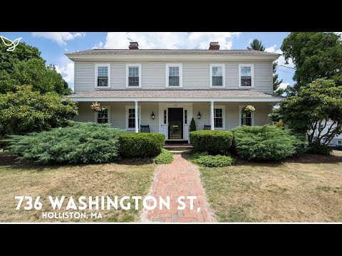 736 Washington St, Holliston, MA home video tour