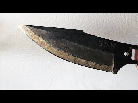 Bluing A Fixed Blade Knife. Project BK Ultra: Phase 1.