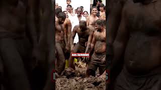 O festival de esterco na Índia.#noticias #fofocas
