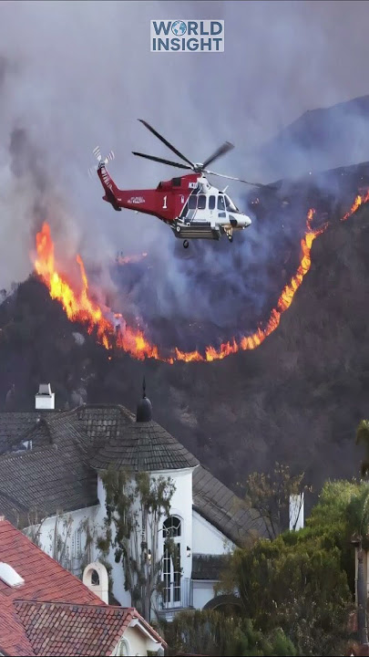 Wildfires Spread Across Los Angeles Outskirts || World Insight