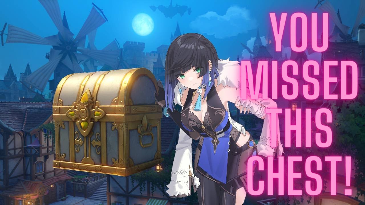 99.9 of you probably have missed this LUXURIOUS CHEST in Mondstadt