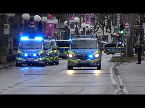 Bombendrohung am Bundesamt für Justiz sorgt für Polizei-Großeinsatz in Bonn - Fehlalarm am 08.02.22