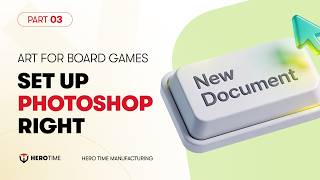 Art for Board Games | Ep#3 | Making a New Document and Using Templates in Photoshop
In This video, we cover the finer points to set up a document for Photoshop and how to use our provided templates.
Join us at https://www.herotime1.com for more information or to start your board game dream!
Board Game Art Preparation Illustrator Photoshop Adobe InDesign PrePress
#boardgames #howto #art Art for Board Games | Ep#3 | Making a New Document and Using Templates in Photoshop