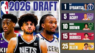 2026 NBA Mock Draft 7.0