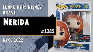 Funko Pop Brave - Merida - 1245 - Nycc 2022 Just One Pop Showcase