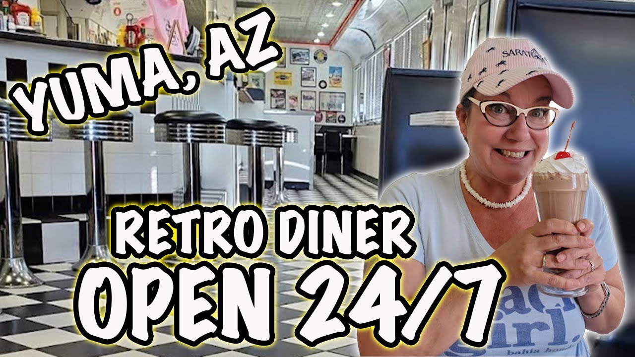 Quirky, Tasty Retro Diner Penny's Diner Yuma, AZ YouTube