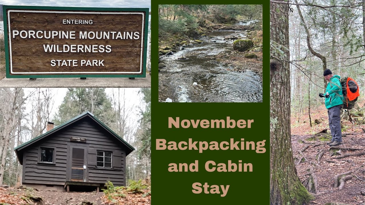 Кемпинг в домиках в государственном парке Поркьюпайн-Маунтин