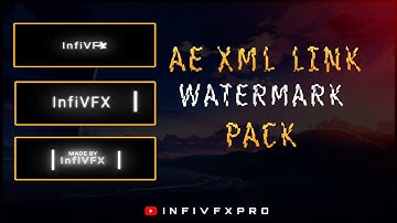 🔥 "Alight Motion Watermark Editing | 5 Animated Watermark XML Presets Free Download"
