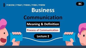The concept of communication fybcom | Fybcom business communication | Lecture 2 | Mumbai University