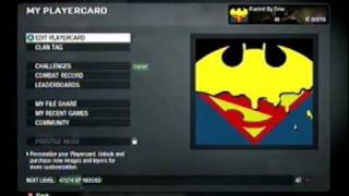 TNA Black Ops EPIC Superman Batman Logo (Improved)