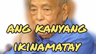 Nene Pimentel, Pumamaw na sa Edad na 85| Dahilan ng kanyang pagkamatay