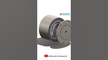 Gear Coupling  |Industrial design ||SolidWorks||Mechanical| #shorts #trend