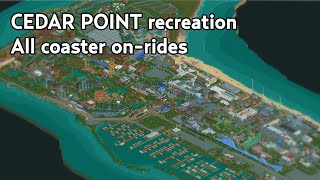All coaster onrides | Cedar Point recreation