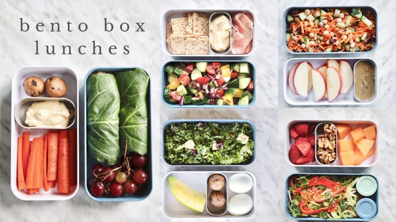 Bento Box Lunch Ideas - For Work or School - Downshiftology