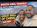 Great Wall of China 🇨🇳 With My Mum | South Asia Travels Family Adventure