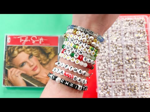 On my last video so many swifties asked where I got my supplies for my, taylor swift bracelet