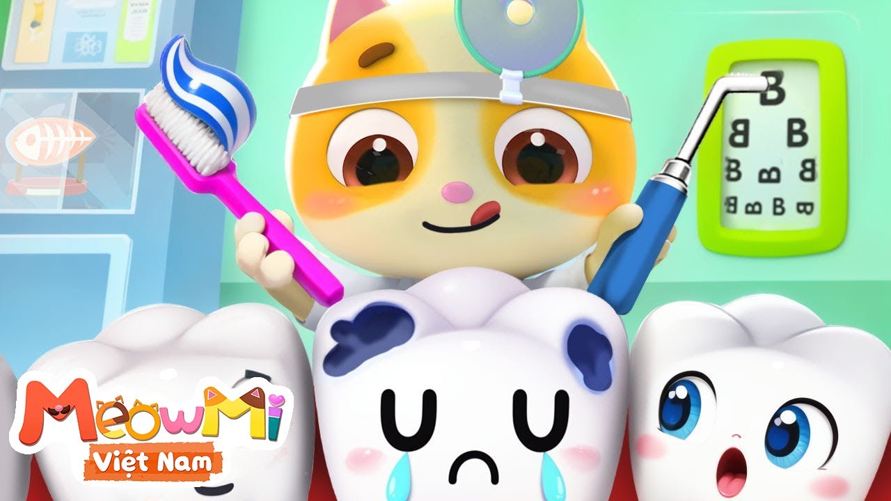 Buổi kiểm tra răng của Mimi | Nhạc thiếu nhi | MeowMi Gia đình những ...