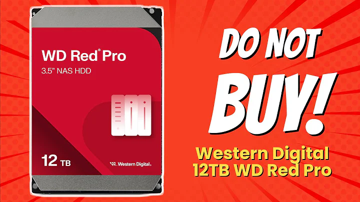 DON'T BUY Western Digital 12TB WD Red Pro HDD BEFORE WATCHING THIS VIDEO! (7 Reasons)