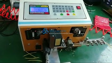 Automatic Wire Cutting Stripping and Twisting Machine YH-8003S, Cable Cut Strip and Twisting Machine